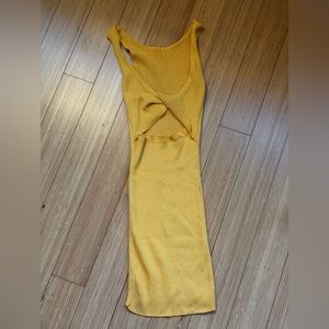 Yellow Princess Polly Mini Dress
